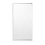Hanah Home Armario de Puertas Correderas Blanco Swd-431-By-2